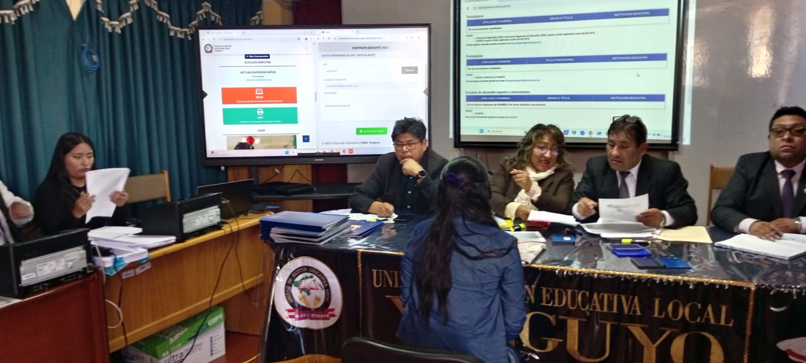 ADJUDICACION DE PLAZAS DE CONTRATO DOCENTE 2025 ETAPA PUN