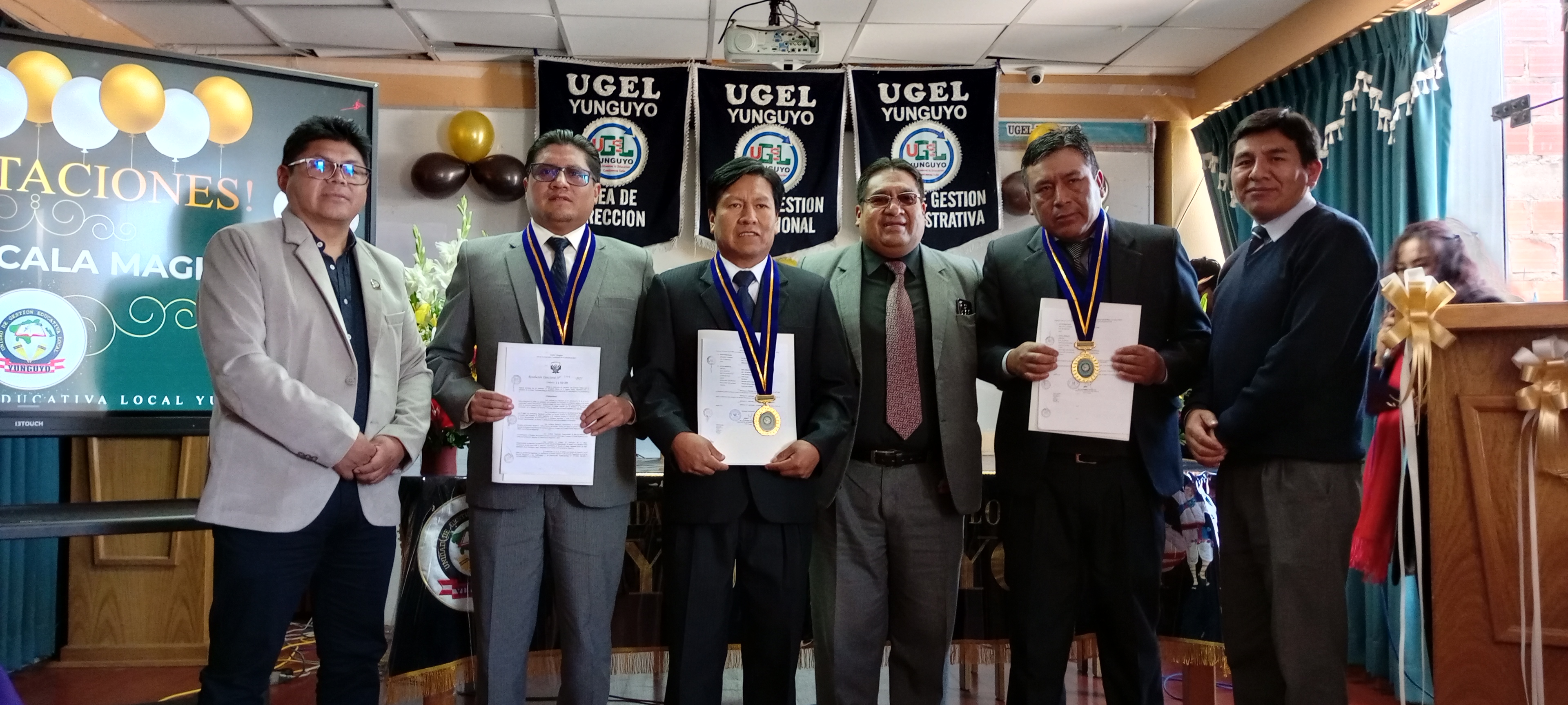 CEREMONIA DE RECONOCIMIENTO ASCENSO ESCALA MAGISTERIAL